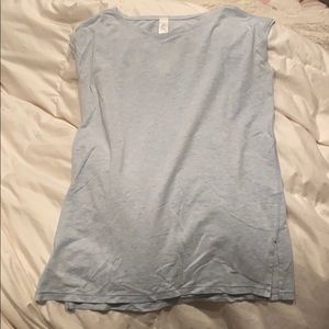 light blue ivivva top